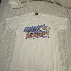 Vintage America White Graphic Tee